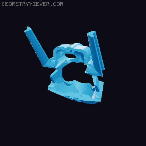 Bionicle - Reidak Pog Head 3D model thumbnail