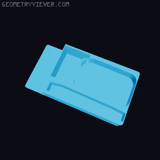 Accu-Chek Instant and Accu-Chek Active Protective case 3D model thumbnail