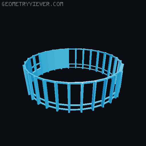 n scale - vintage and forgotten - fast food restaurant - Naugles taco's and burgers 3D model thumbnail