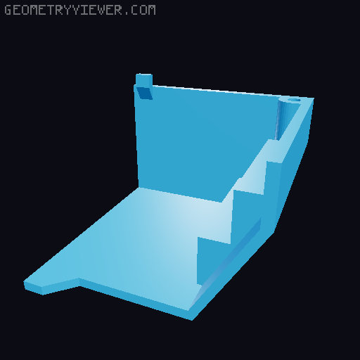 3D Printed RC Excavator (UPDATED) 3D model thumbnail