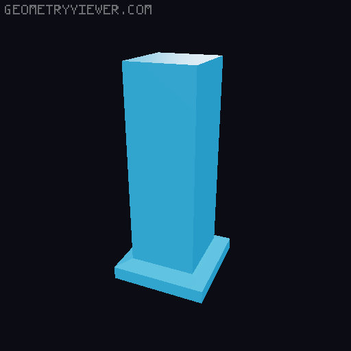 Lucky 13's really long tophat / top hat (updated) 3D model thumbnail