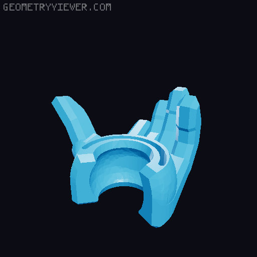 Dummy 13 500% Not Poseable Hands 3D model thumbnail