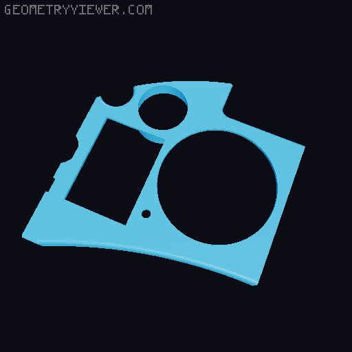 XRV 750 dashboard 3D model thumbnail