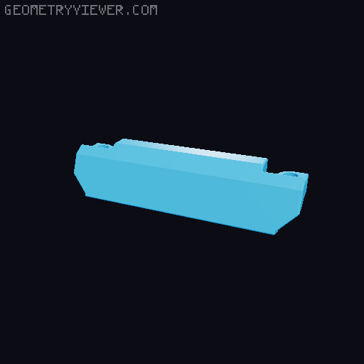 FIVE NEW Parts Cooling Ducts 3D model thumbnail