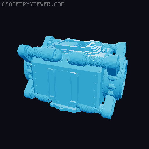 Werewolf Titan - Heroic WH40k 3D model thumbnail