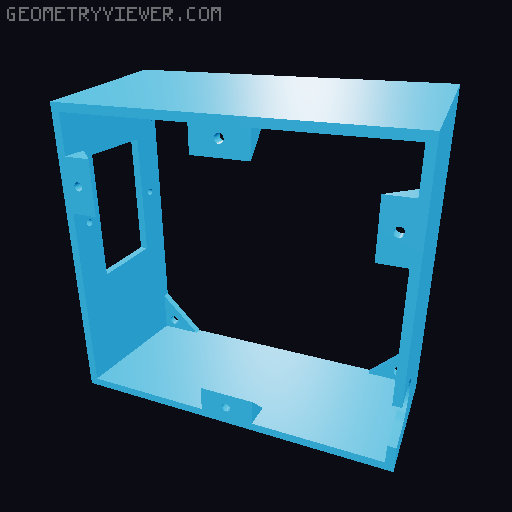 IKEA LACK Enclosure Remixes 3D model thumbnail