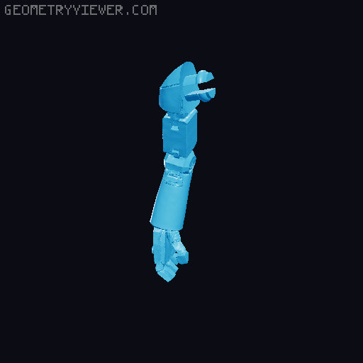 Zero Action figure- Star Trek Prodigy 3D model thumbnail