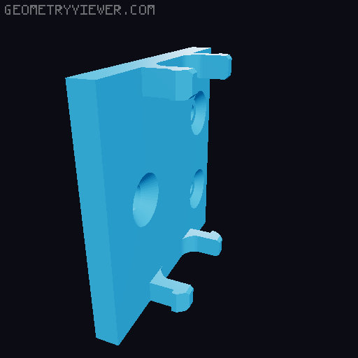 Xbox Controller Stand for Tables and Walls 3D model thumbnail