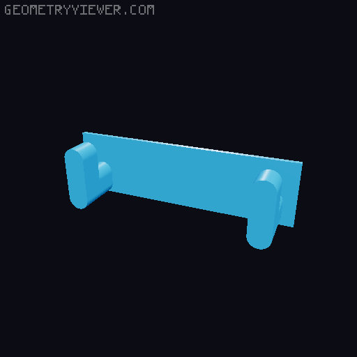 Dummy 13 Figure Stand with IKEA Skådis Pegboard Mount 3D model thumbnail