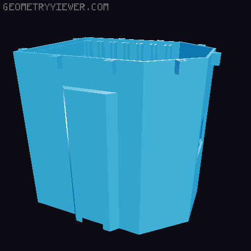 Solargraphy pinhole camera V2 3D model thumbnail