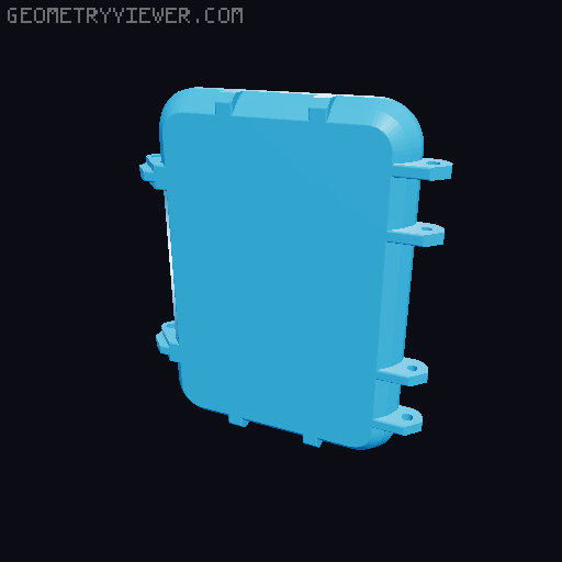 Card box | Kartenbox für Doppelkopf 3D model thumbnail