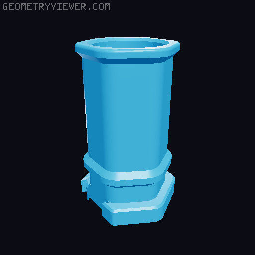 Expandable Small Bottle Tray 3D model thumbnail