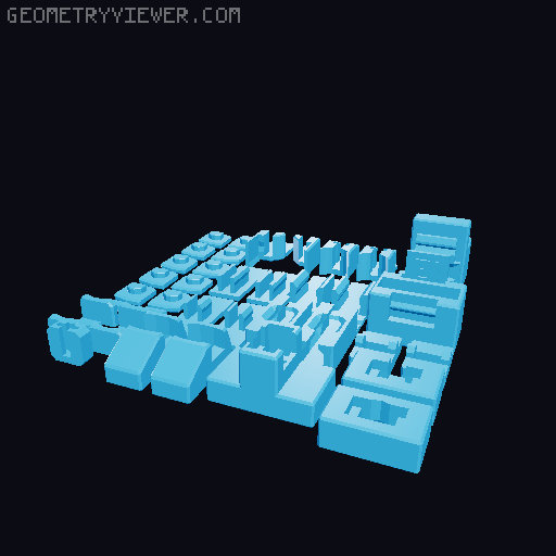 Huge Lucky 13 3D model thumbnail