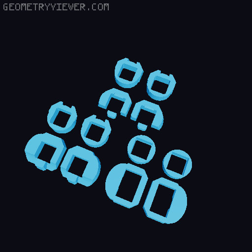 Dummy 13 subpar remixed parts 3D model thumbnail