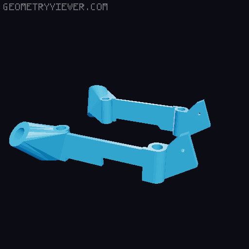 Sphere Mount for SpeedyBee 25 3D model thumbnail