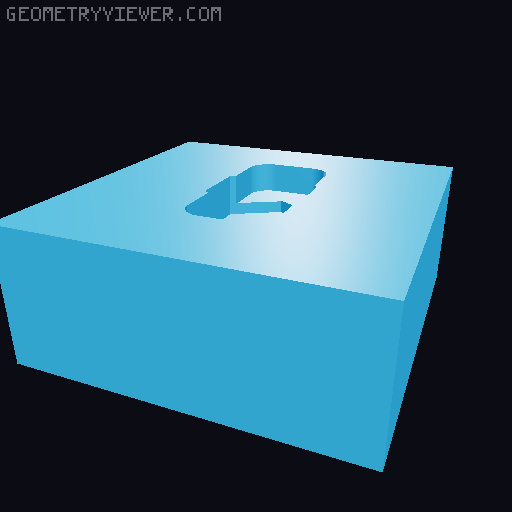 Skadis T-Nut Press/Jig 3D model thumbnail