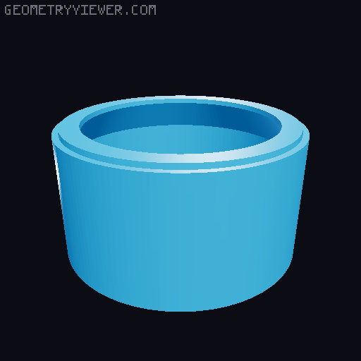 Umikot V2 for SWORKS 49mm Step Down Basket 3D model thumbnail