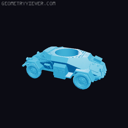 German WW2 tanks 3D model thumbnail