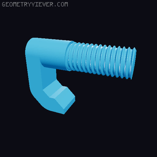 Ipad 7,8,9th Gen Car Hanger - Adjustable 3D model thumbnail