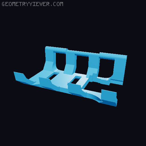 3D Printed RC Skidsteer (UPDATED) 3D model thumbnail