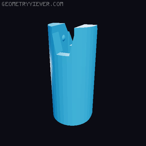 Dummy 13 blank body 3D model thumbnail