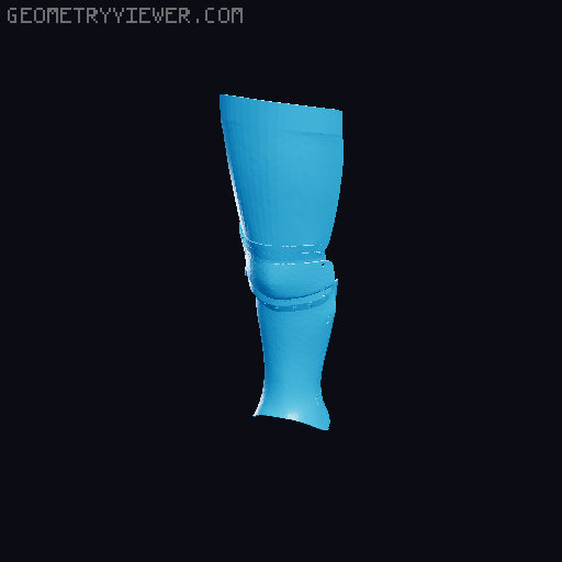 Figurine du chevalier de la guerre de Cent Ans Version V6 au  1/12ème en kit 3D model thumbnail