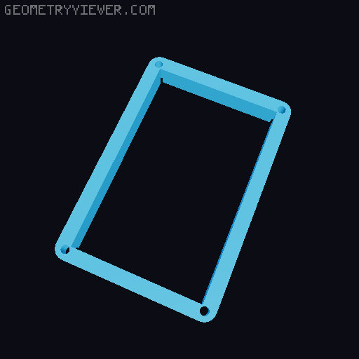 Empty case for arduino components 3D model thumbnail