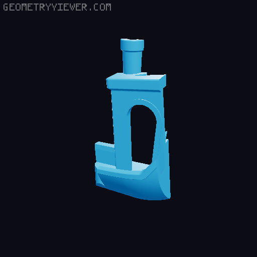 3D Benchy puzzle color 3D model thumbnail