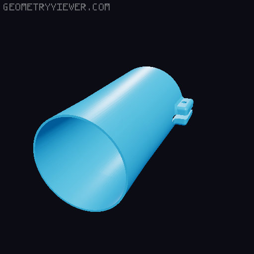 Leaf blower Meec Jula 3D model thumbnail