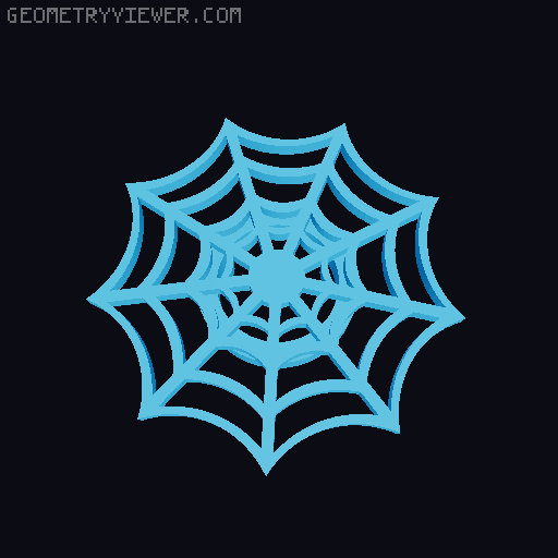 24" Lego Wreath with Spider, Spider Web, Ghost and Boo! 3D model thumbnail