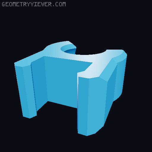 Dummy13 PRESS FIT to SNAP FIT 3D model thumbnail