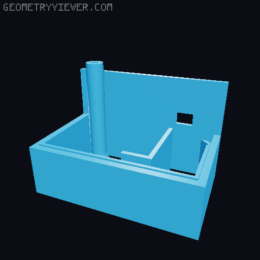 Kleine Tankstelle / Small Petrol Station 3D model thumbnail