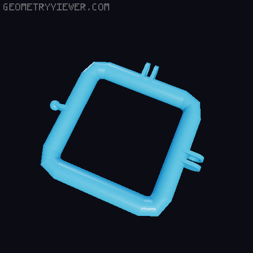 Floating Chess Board - Atlantis Styled 3D model thumbnail