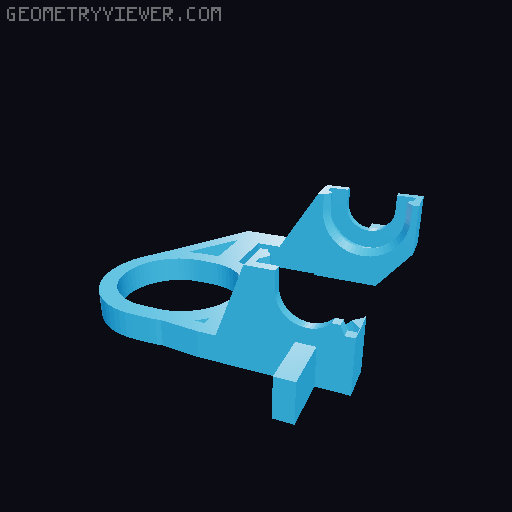 Manual 2 speed gearbox experiment 3D model thumbnail