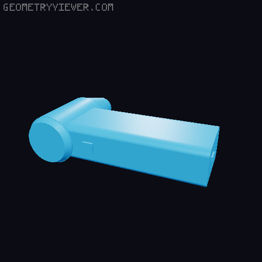 Rugged Box Remix for Violent Turbofan 3D model thumbnail