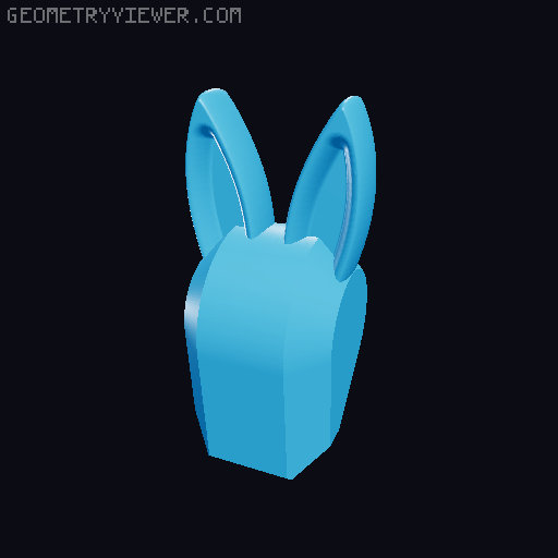 Dummy 13 v1.0 Bunny Ears Head 3D model thumbnail