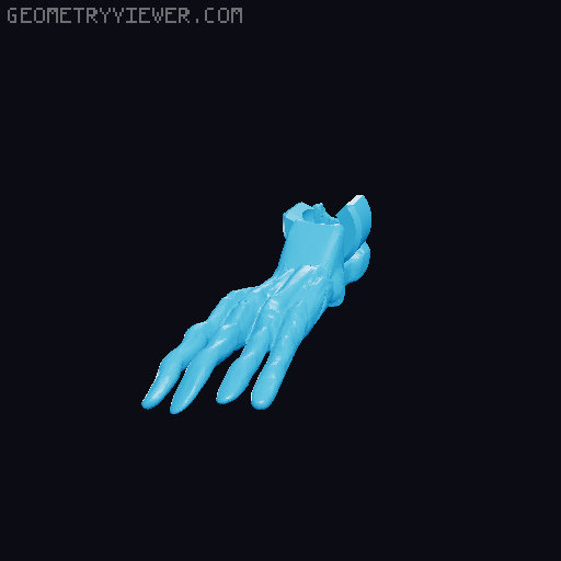 Siren Head meets Dummy 13 3D model thumbnail