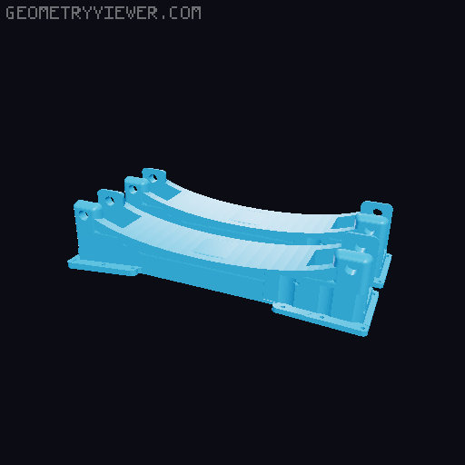 Shoe blades (use a small nozzle or find barings and screws.) 3D model thumbnail