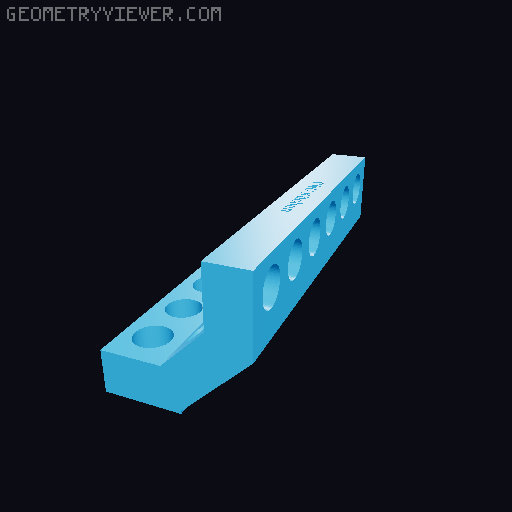 Hole Size Test for Heat-Set Inserts 3D model thumbnail