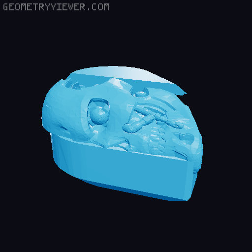 Zombie 13 3D model thumbnail