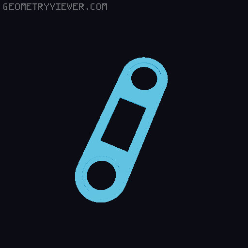 Cassette Wallet (print in place) 3D model thumbnail