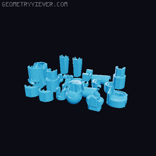 PRAETORIAN 13 (Dummy 13 Armor) 3D model thumbnail