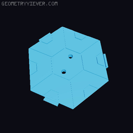 Fully Printable Desktop Army stand 3D model thumbnail