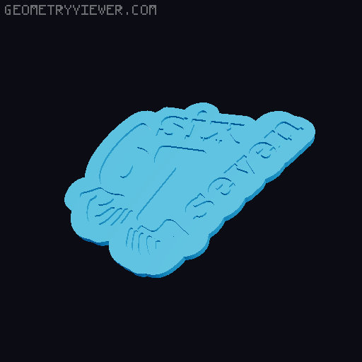 Six seven 3D model thumbnail