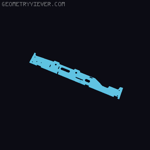 Excelsior 32mm Gauge 16mm Scale 3D model thumbnail