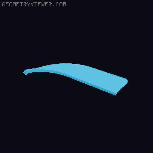 VisionAire Wing Stabilizers 3D model thumbnail
