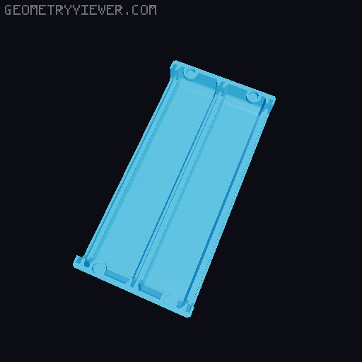 Bento Box Air Filter for Snapmaker U1 3D model thumbnail