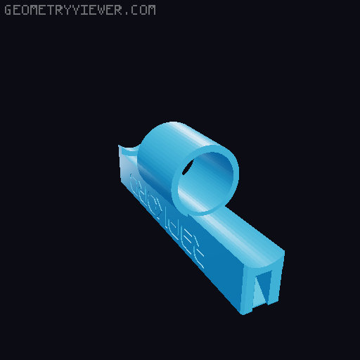 RepRack for NSF shelving 3D model thumbnail