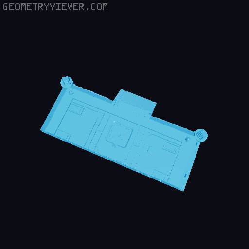Insurgent Landing Pad 3D model thumbnail