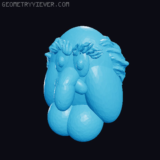 Muppet Show Stätler Skin für MINI 13 3D model thumbnail
